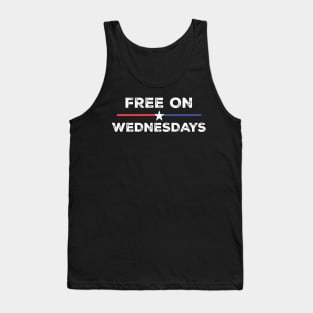 Free On Wednesdays Funny Biden Tank Top